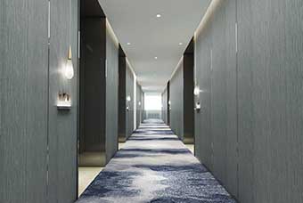 哈尔滨酒店过道