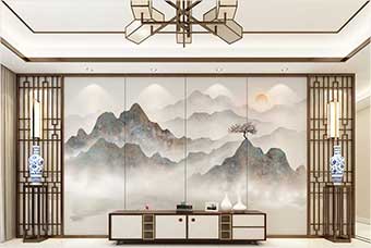 哈尔滨森佰汇航空纤维（山水画系列）